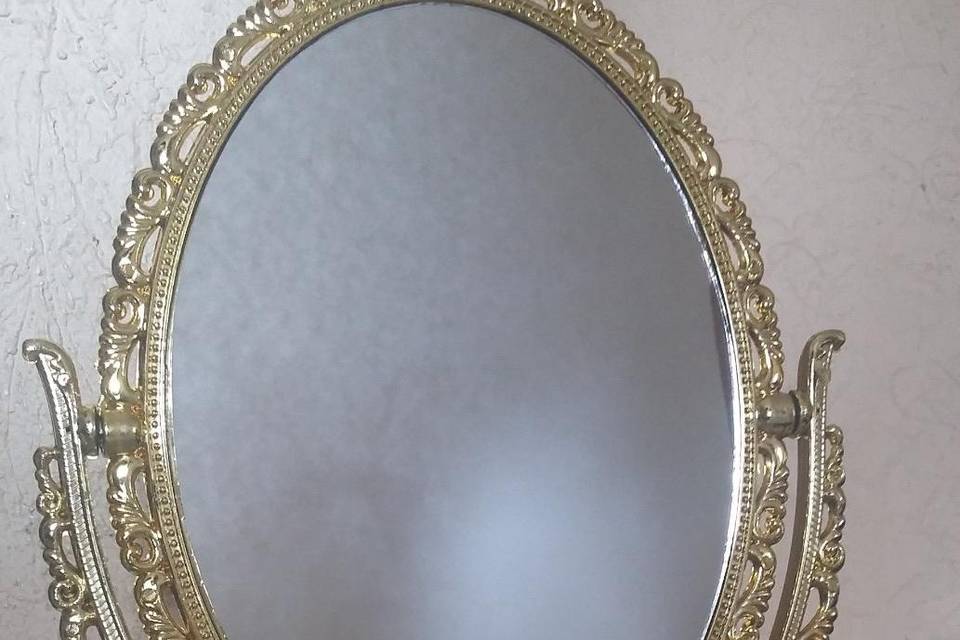 Elegante espejo vintage