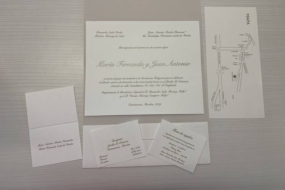 Invitaciones de boda