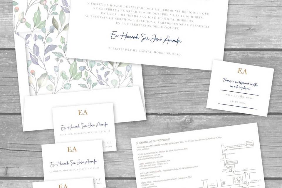 Invitaciones de boda