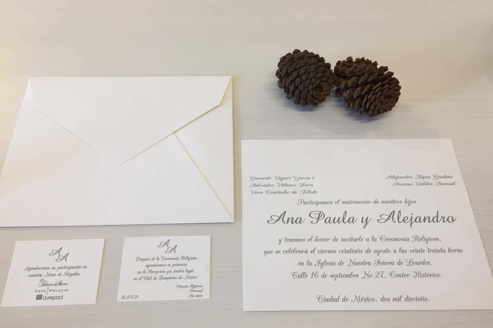 Invitaciones de boda