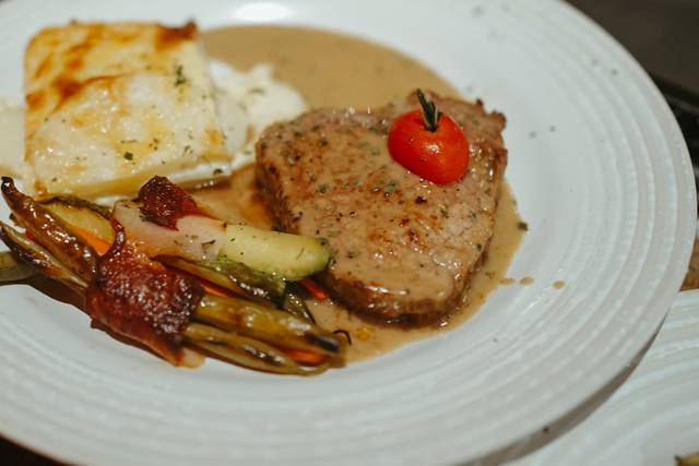 Filete en salsa de pimienta