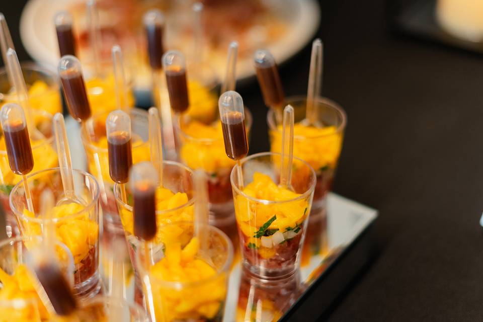 Ceviche de mango