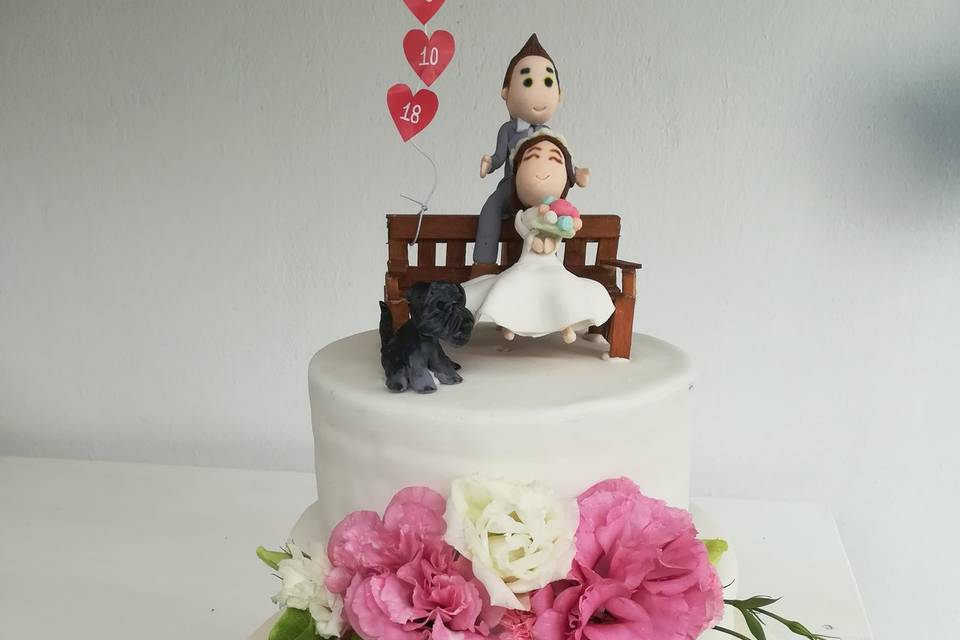 Pastel de bodas