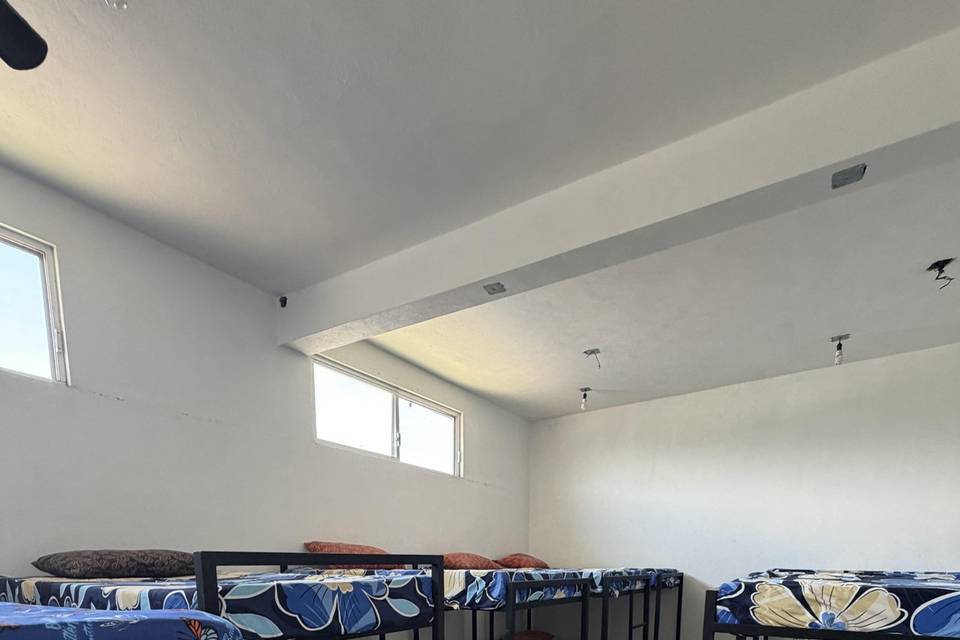 Literas en habitaciones