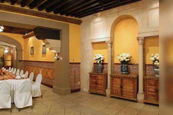 Comedor vestido para bodas