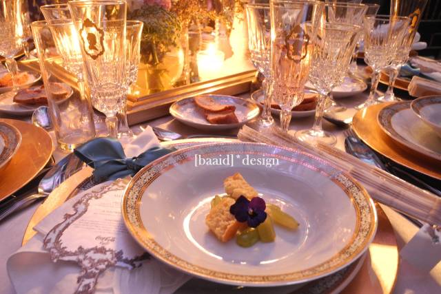 Loza y cristalería de lujo