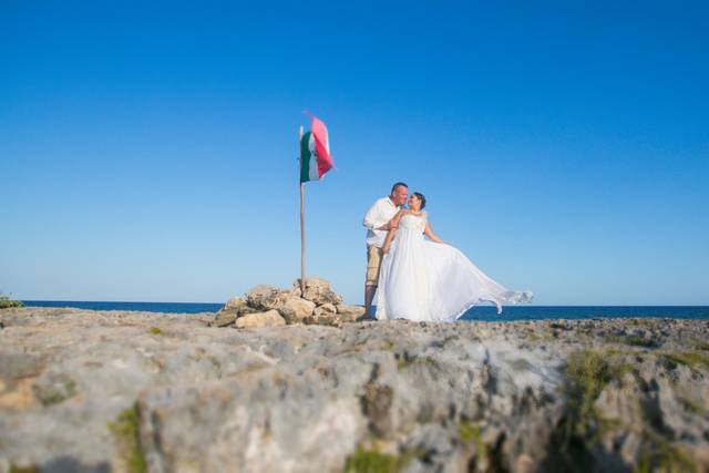 Boda, novia, novio, ceremonia