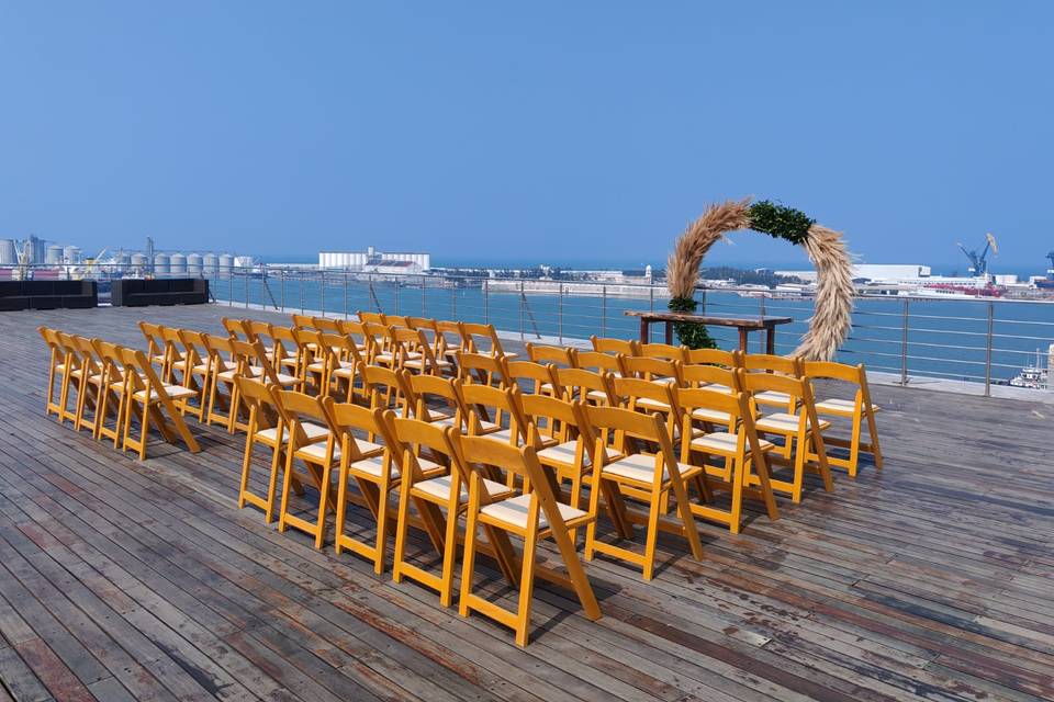 Montaje ceremonia civil