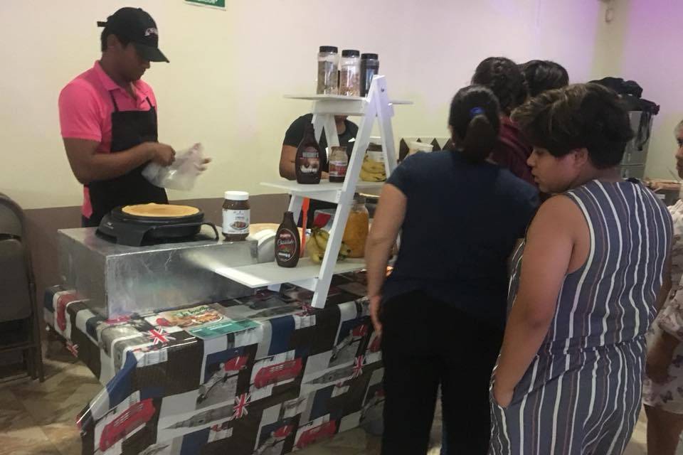 Crepas para invitados