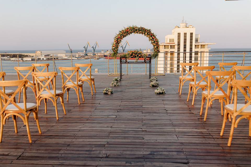 Montaje civil boda petit