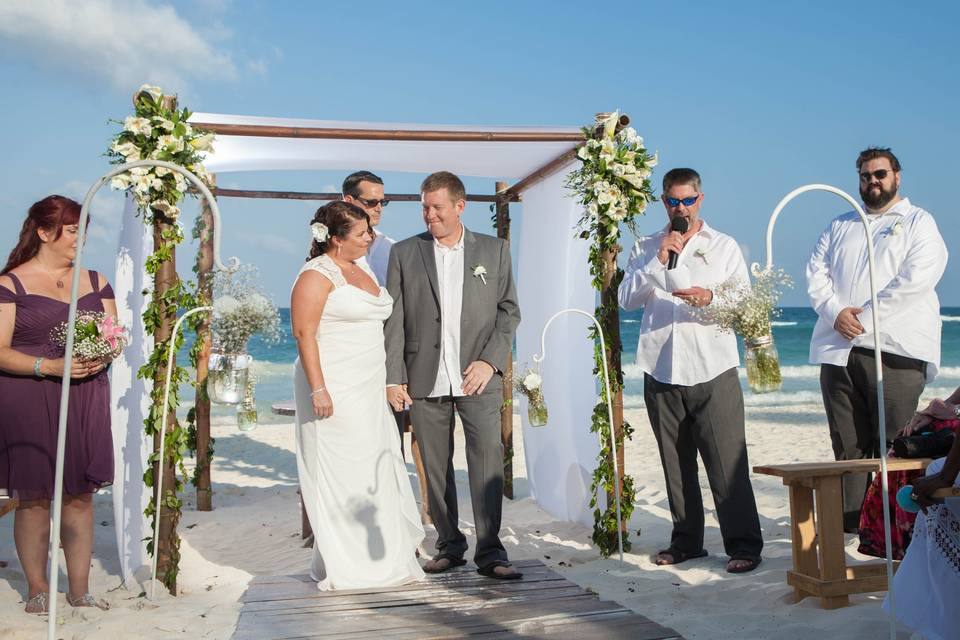 Jen & Mike - Tulum 2015