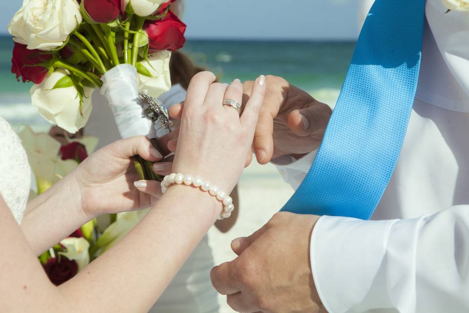 Wedding at akiin hotel. Tulum