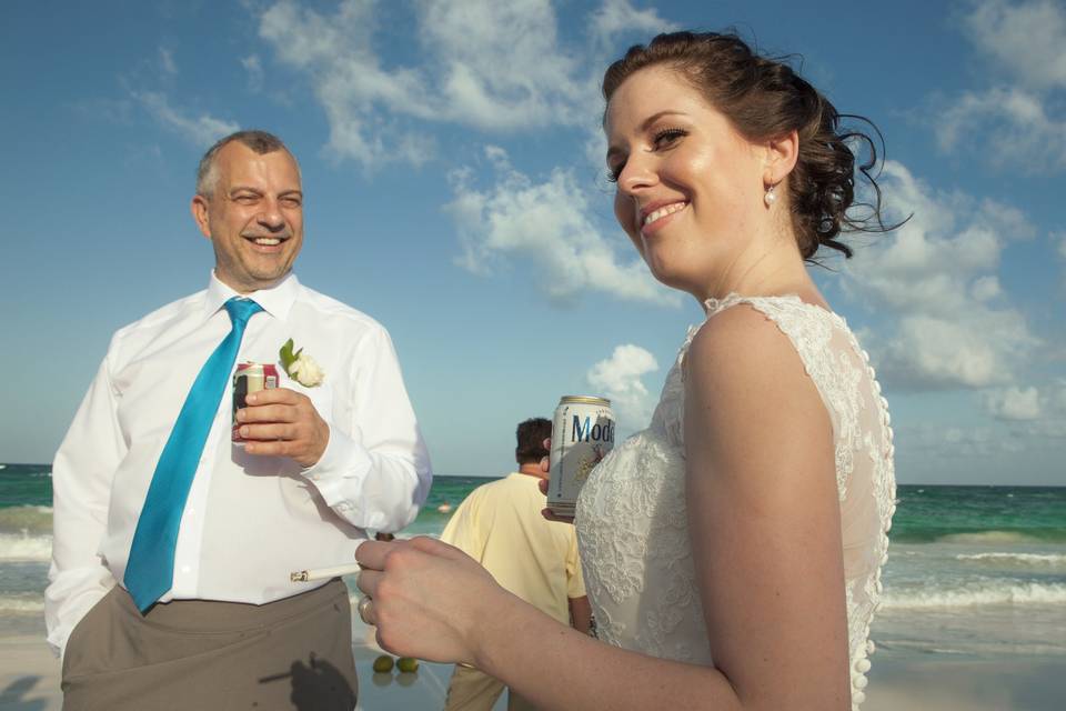 Wedding at akiin hotel. Tulum