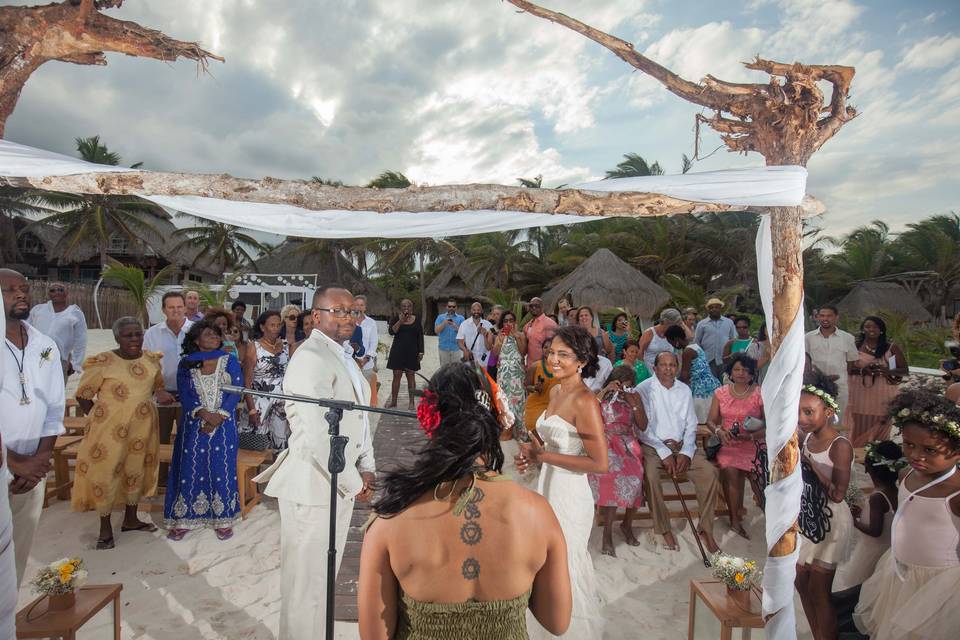 Joyti and Sam Tulum 2015