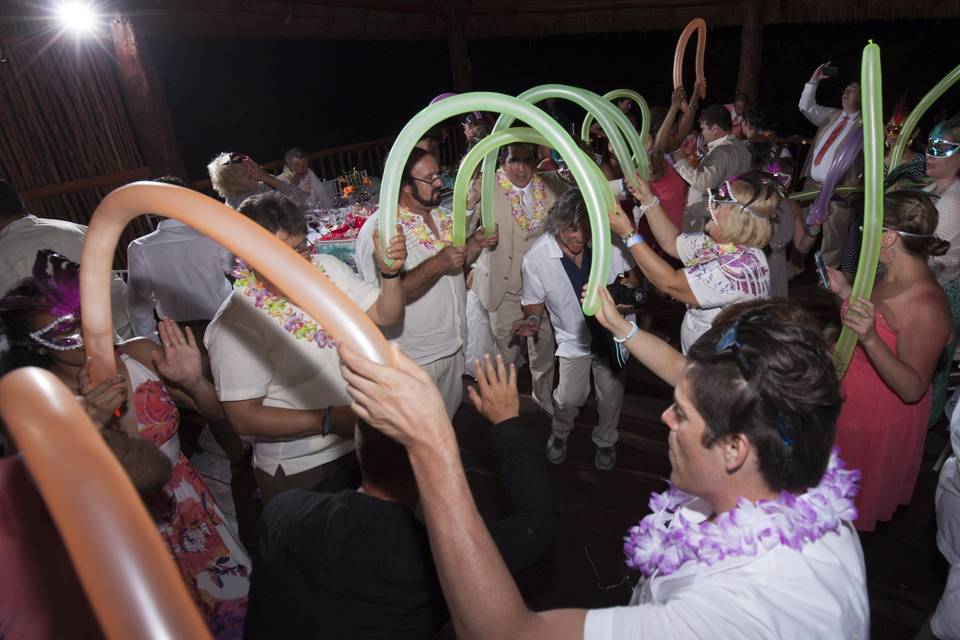 Liz & Rob - Akumal 2015. Mex.