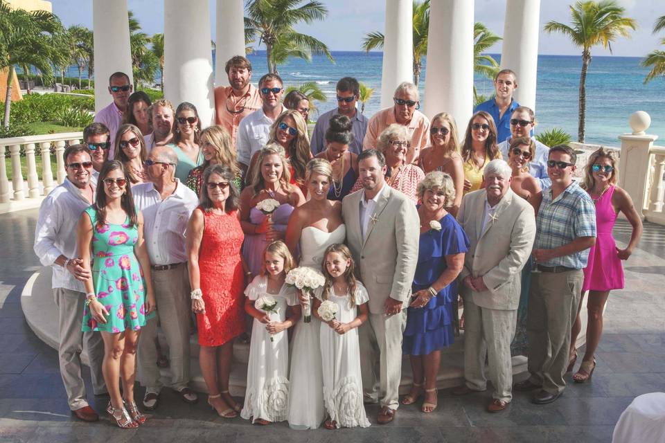 Wedding at barceló maya