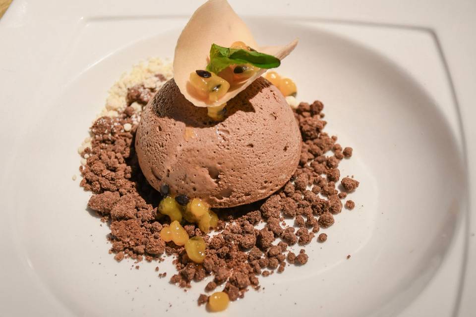 Postre de coco falso