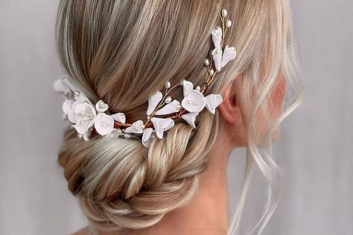 Tocado de novia