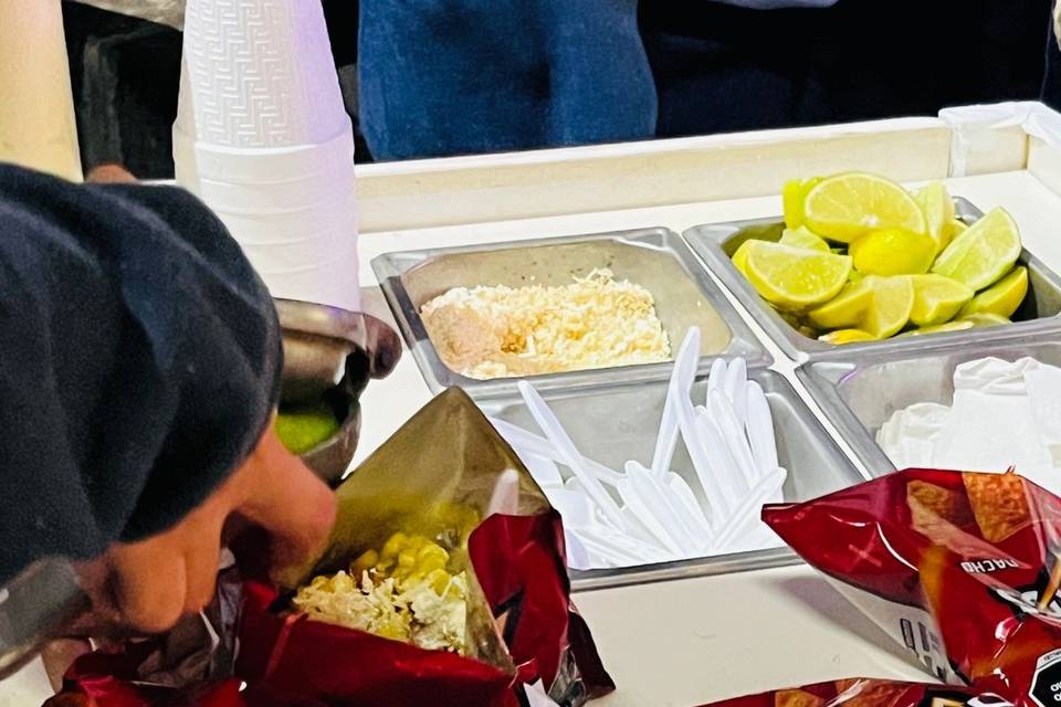 Barra de esquites + Doritos