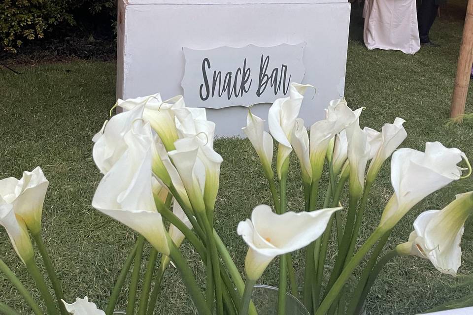 Barra de snacks | Boda