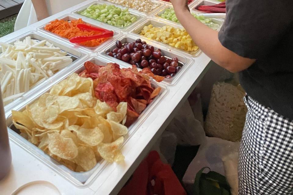 Barra de snacks | Boda