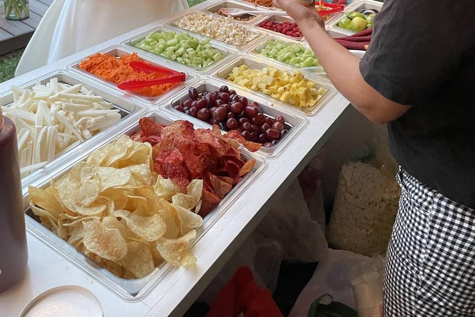 Barra de snacks | Boda