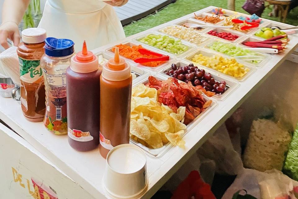 Barra de snacks | Boda