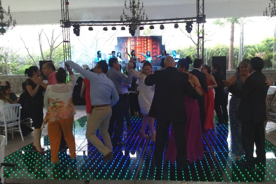 La pista del baile