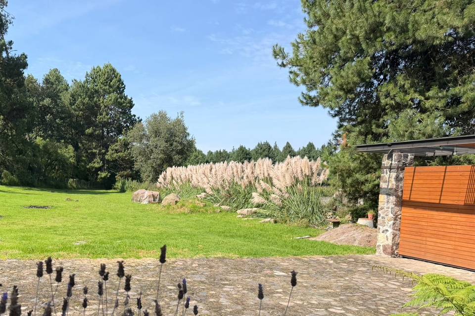 Jardin de eventos para bodas