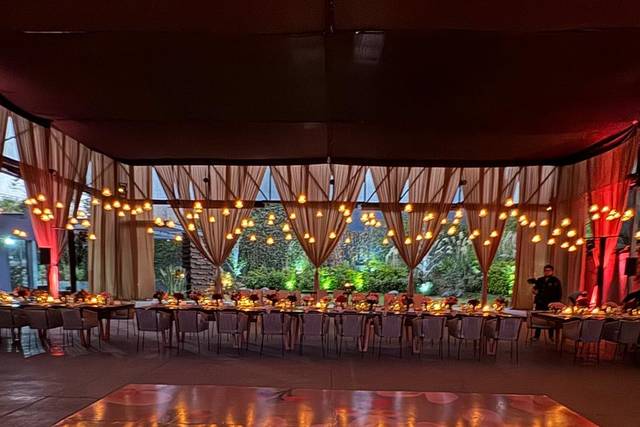 Pista pintada a mano