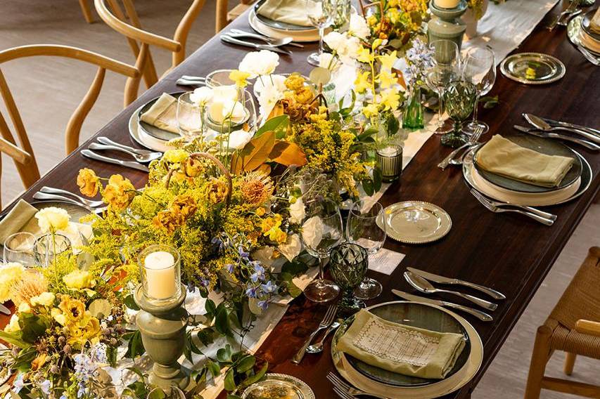 Mesa madera rectangular