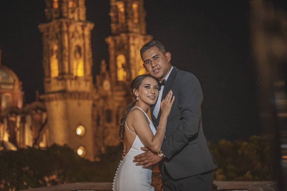 Novios románticos