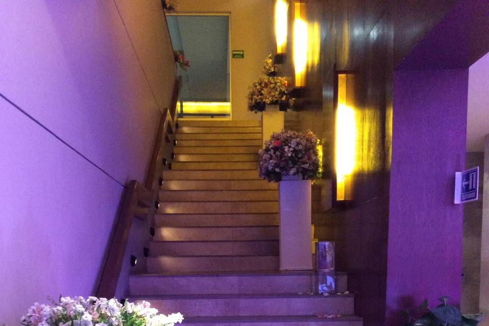 Escaleras Salón Villahermosa