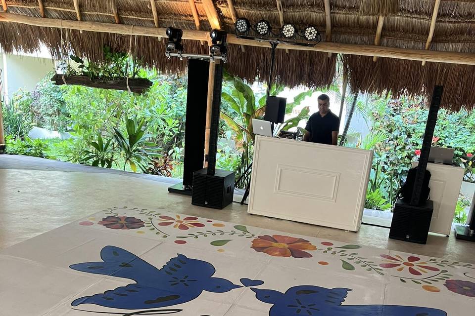 Pista de baile personalizada