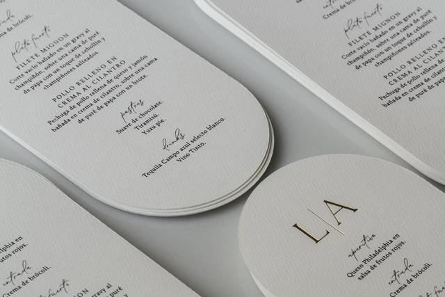 Farbello menu bodas