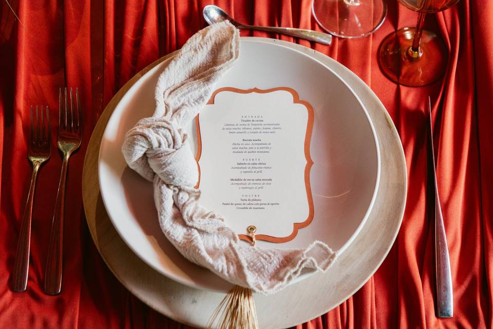 Farbello menu bodas