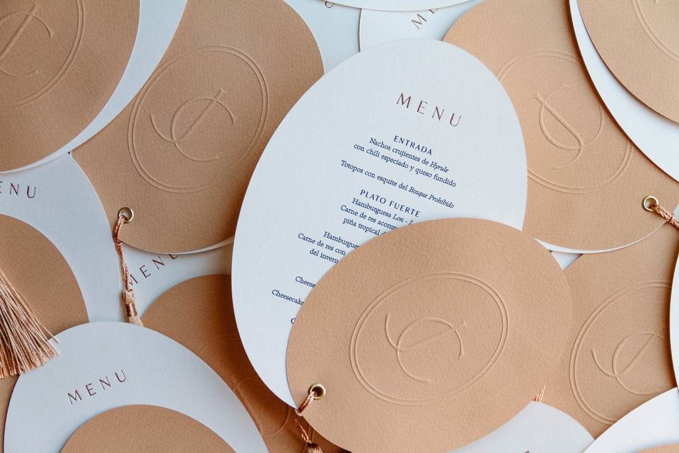 Farbello menu bodas
