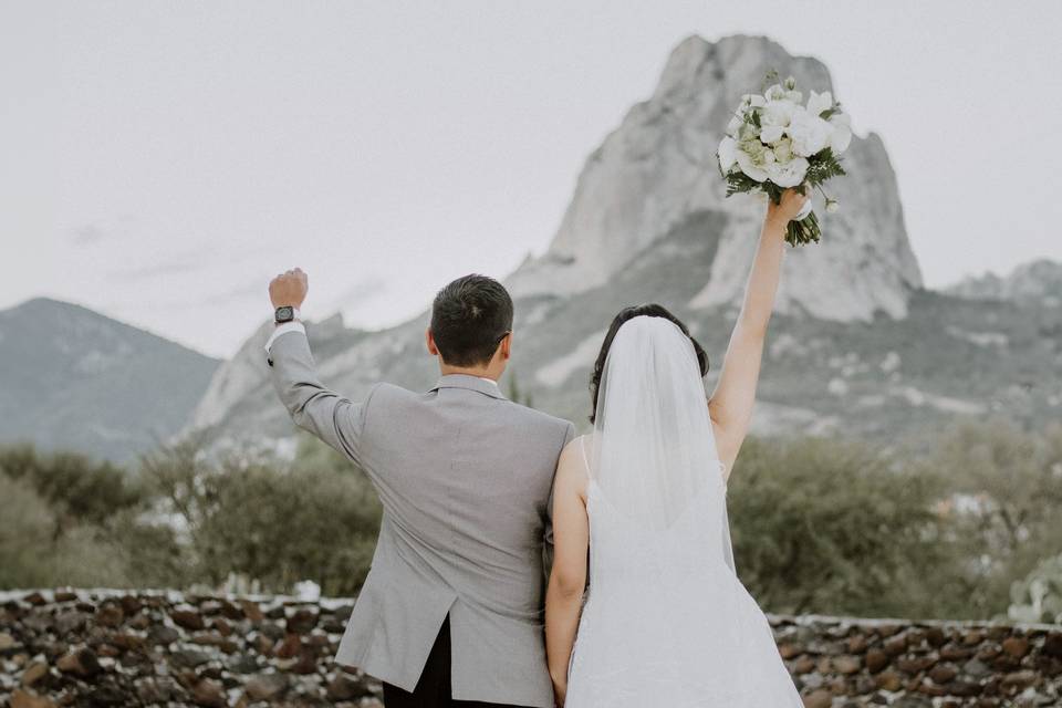 Novios en bernal