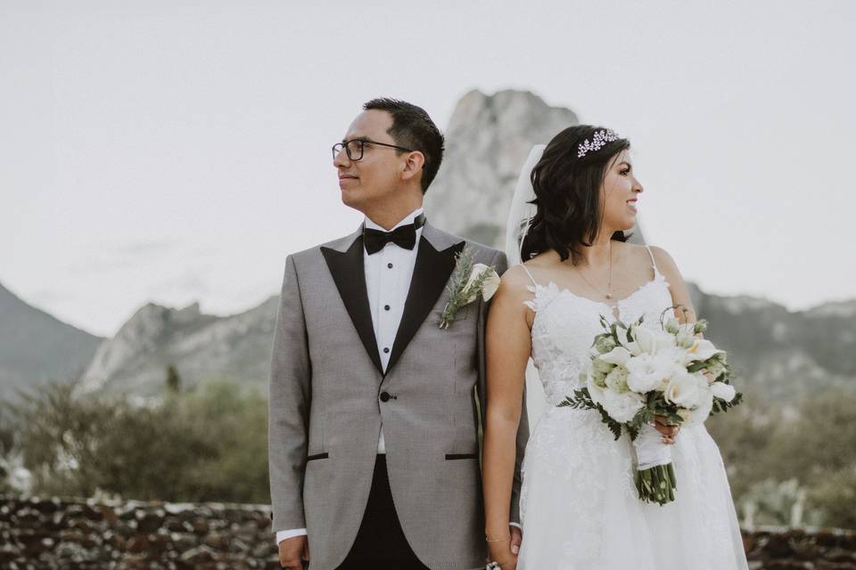 Novios en bernal