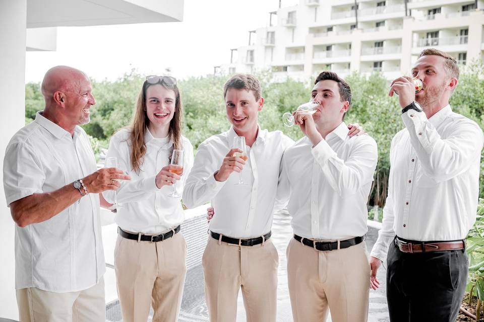 Getting ready (Groom)