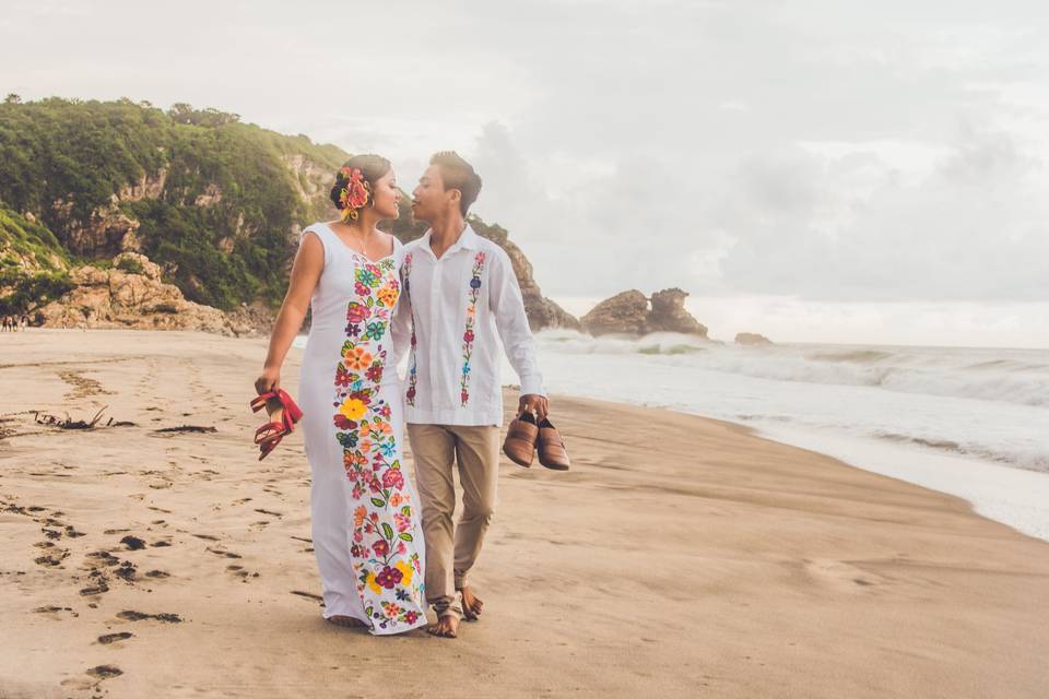 Boda en la playa