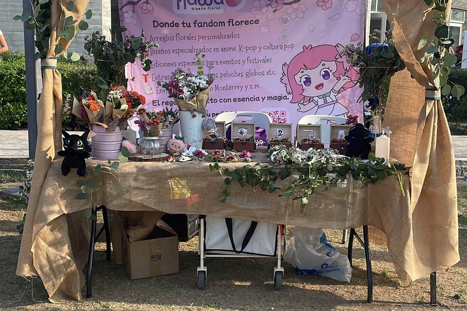 Decoracion de stand