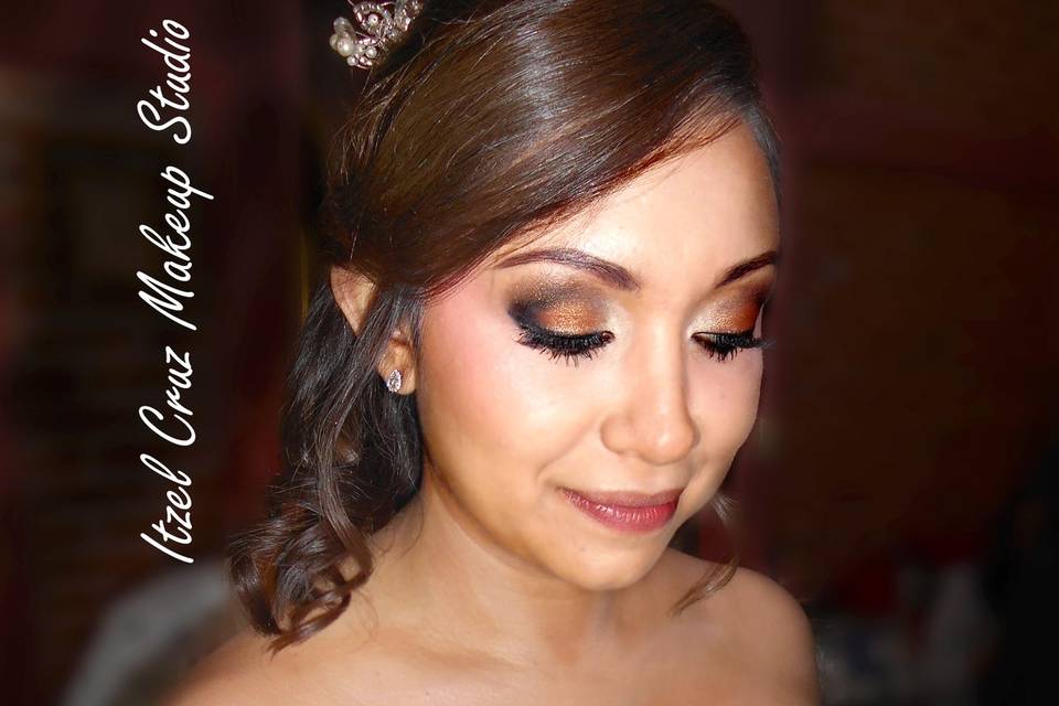 Maquillaje y peinado para boda