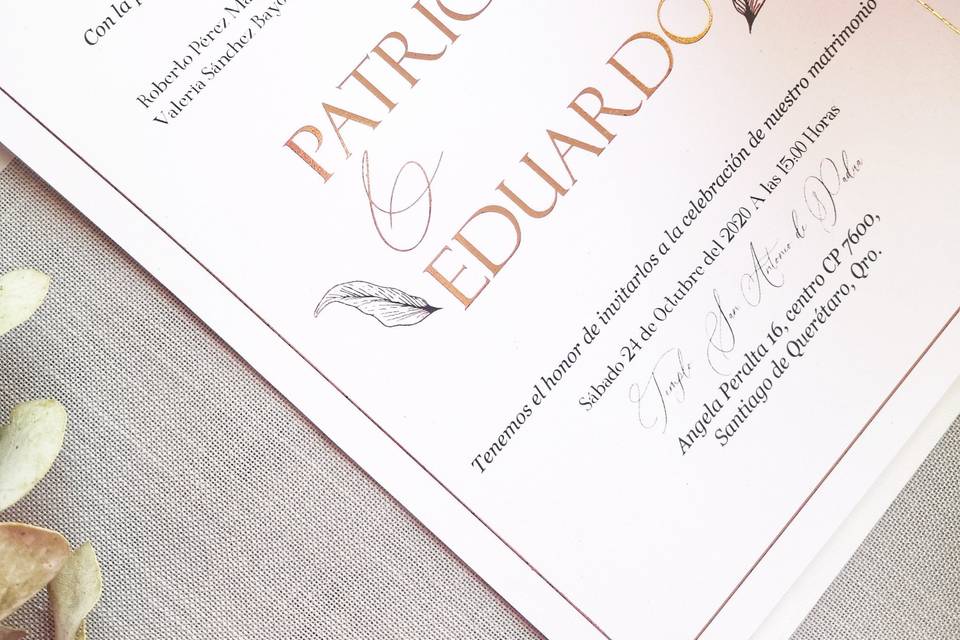 Invitación P&E