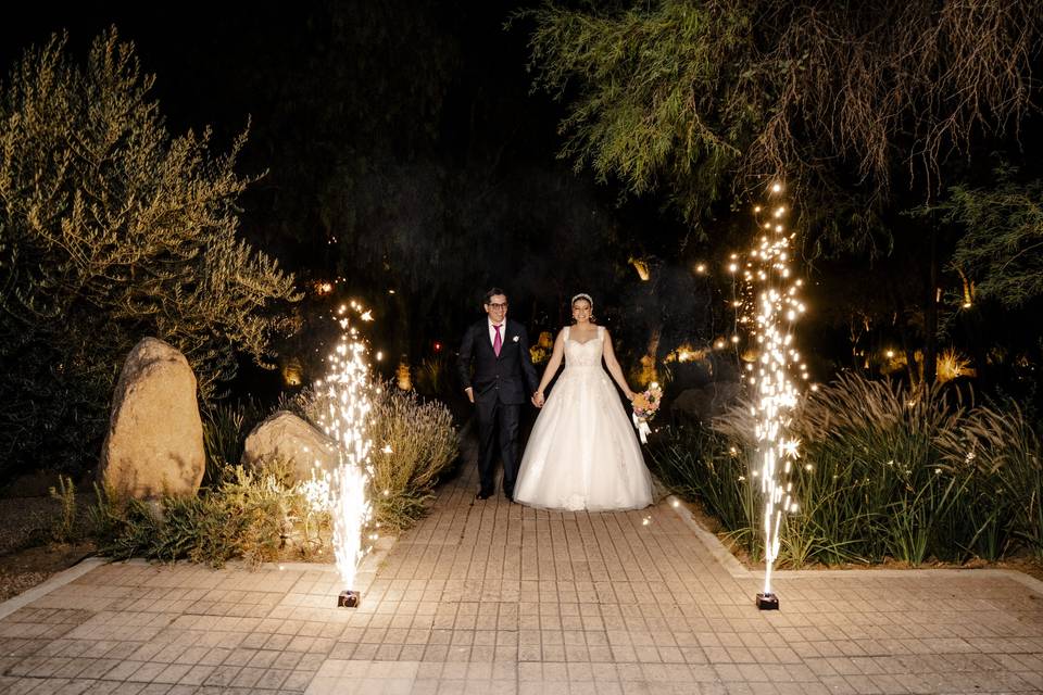 Entrada novios