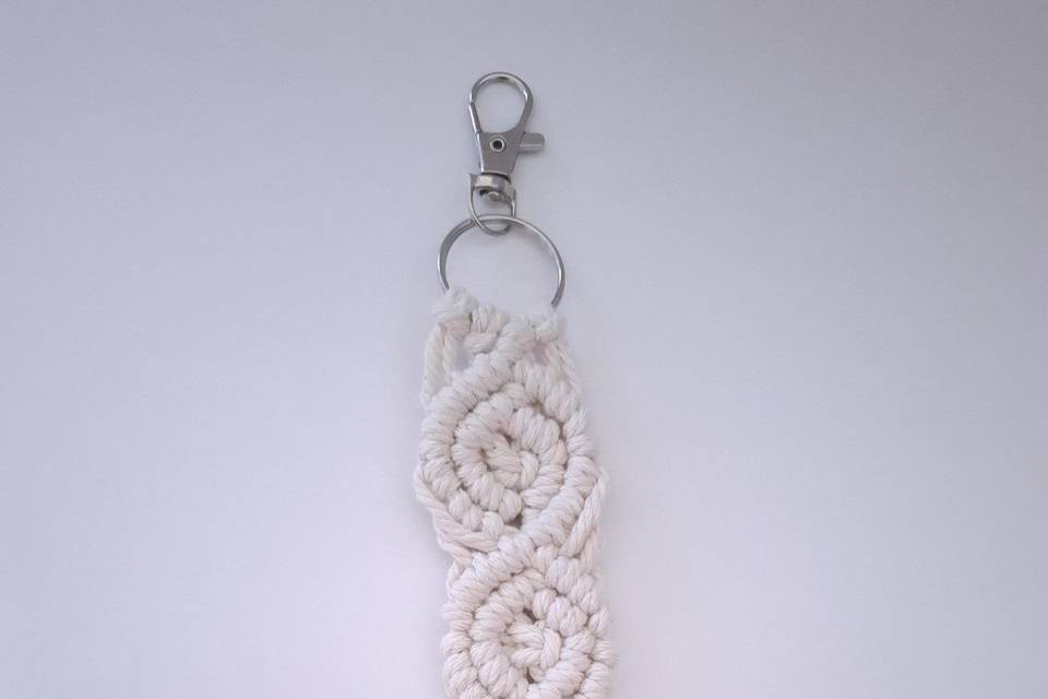 Detalle artesanal en macramé