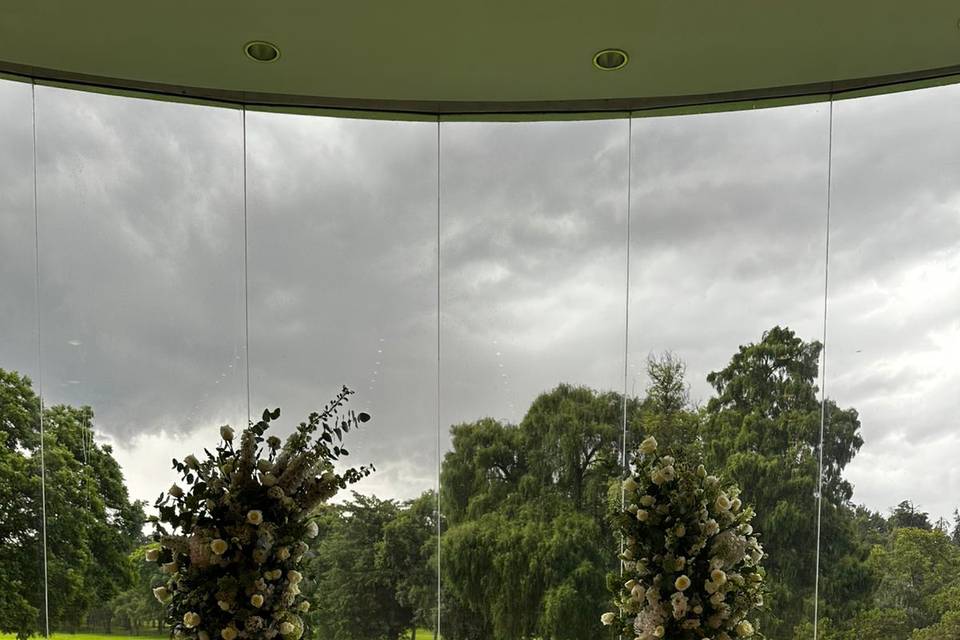 Arco de flores