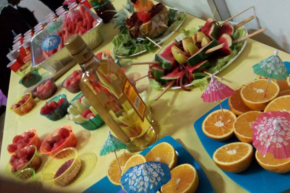 Mesa de frutas (adultos)