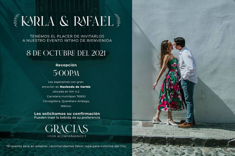 Invitación personalizada