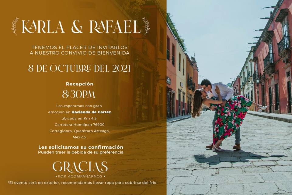 Invitación personalizada